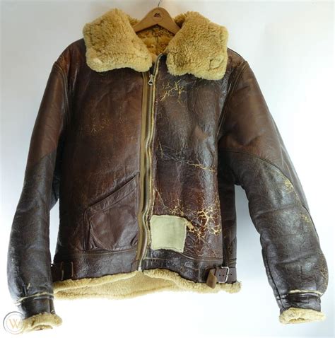 world war 2 bomber jacket replica|authentic ww2 leather bomber jacket.